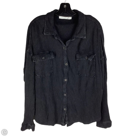Top Long Sleeve By Altard State In Black, Size: S