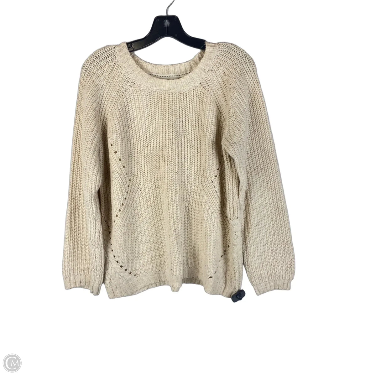 Sweater By Fatface In Cream, Size: 12