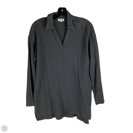 Top Long Sleeve By Pure Jill In Grey, Size: S