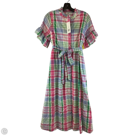 Dress Casual Maxi By Crown And Ivy In Plaid Pattern, Size: S