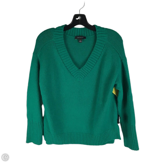 Sweater By Ann Taylor In Green, Size: Xs