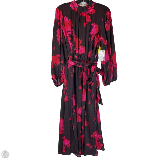 Dress Party Midi By Nine West In Pink, Size: Xxl