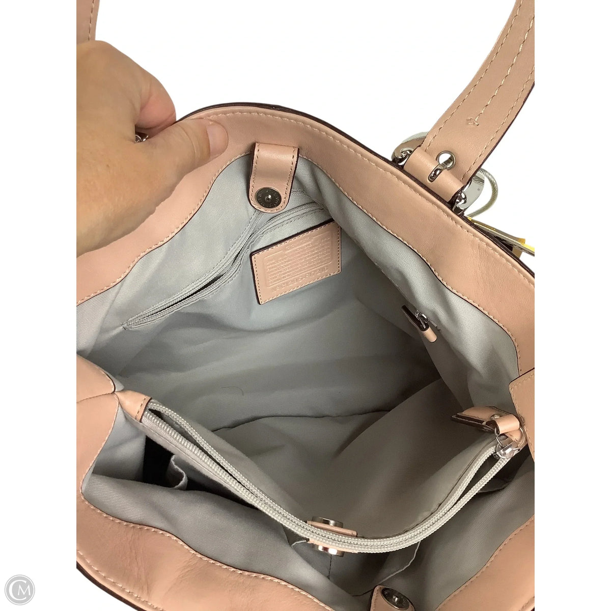 Handbag Designer By Coach, Size: Medium