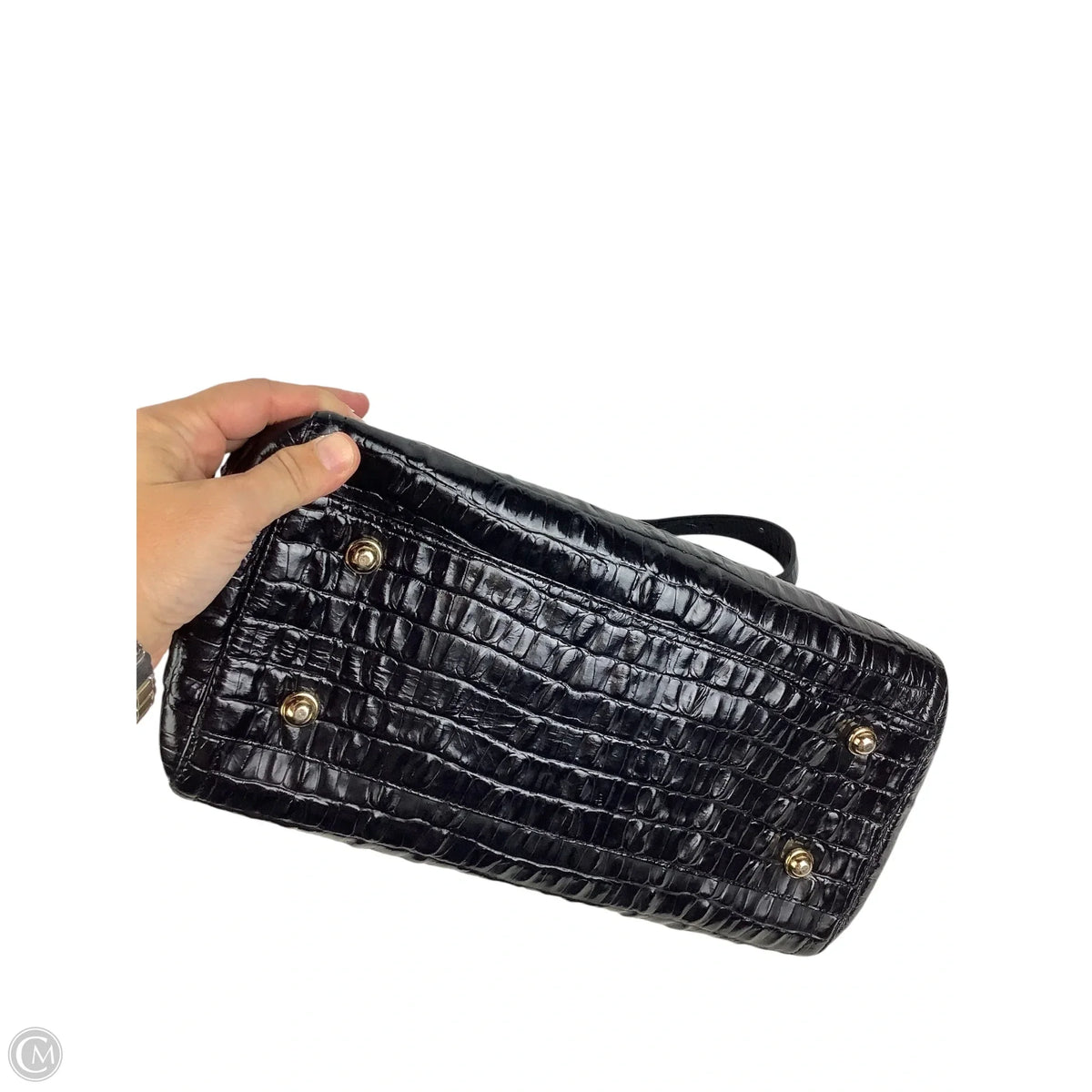 Handbag Designer By Brahmin, Size: Medium