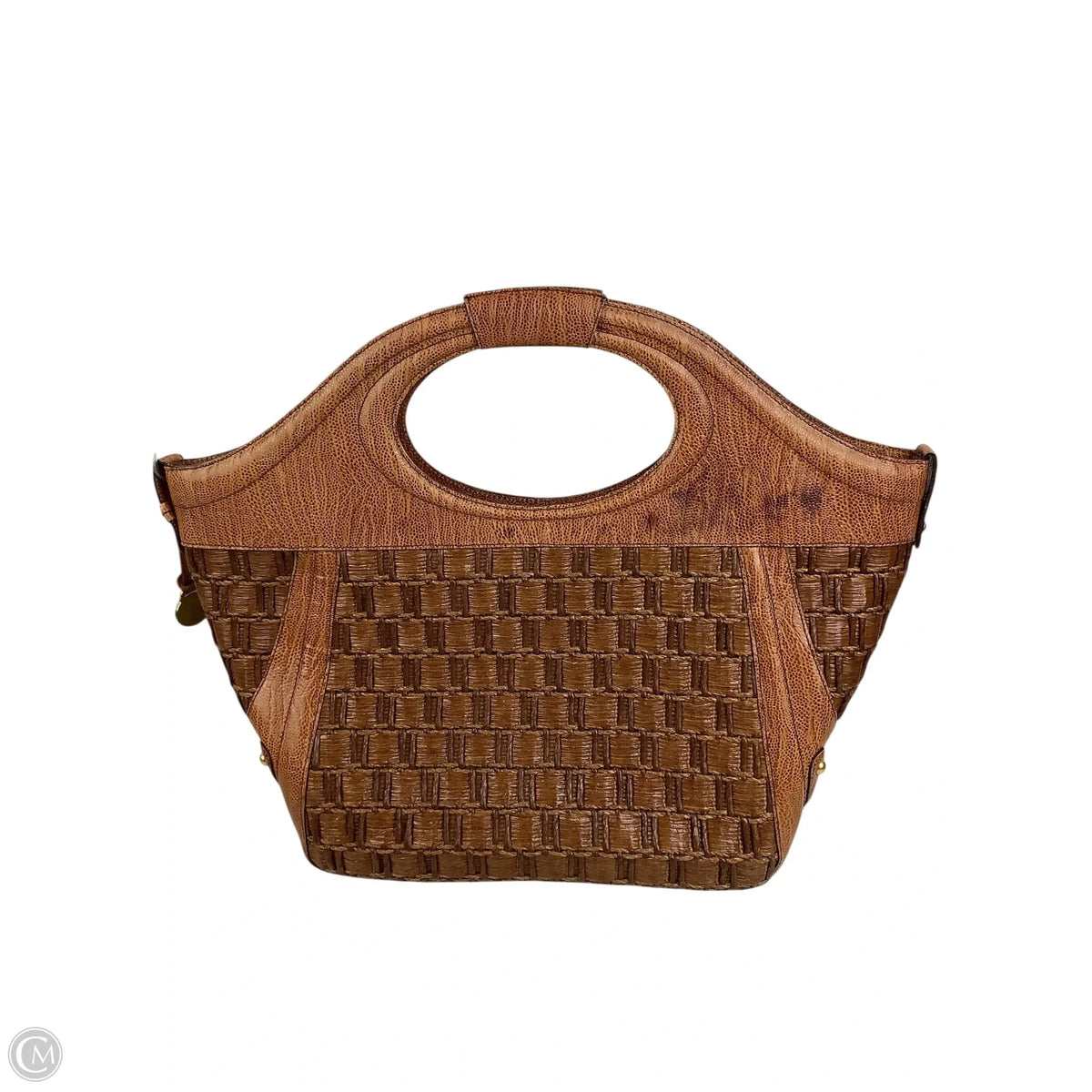 Handbag Designer By Brahmin, Size: Large