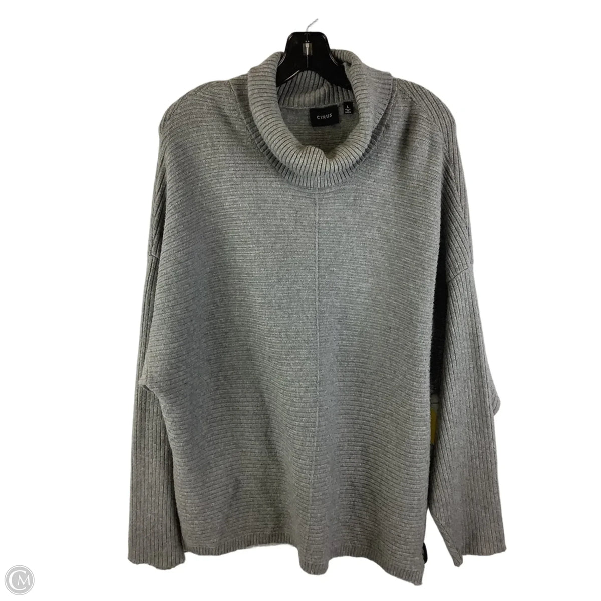 Sweater By Cyrus In Grey, Size: L