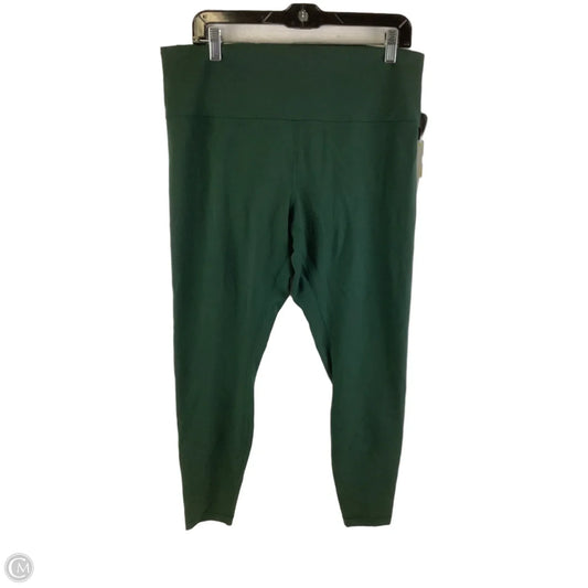 Athletic Leggings By Lululemon In Green, Size: 16