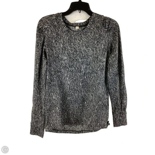 Athletic Top Long Sleeve Crewneck By Lululemon In Grey, Size: 12