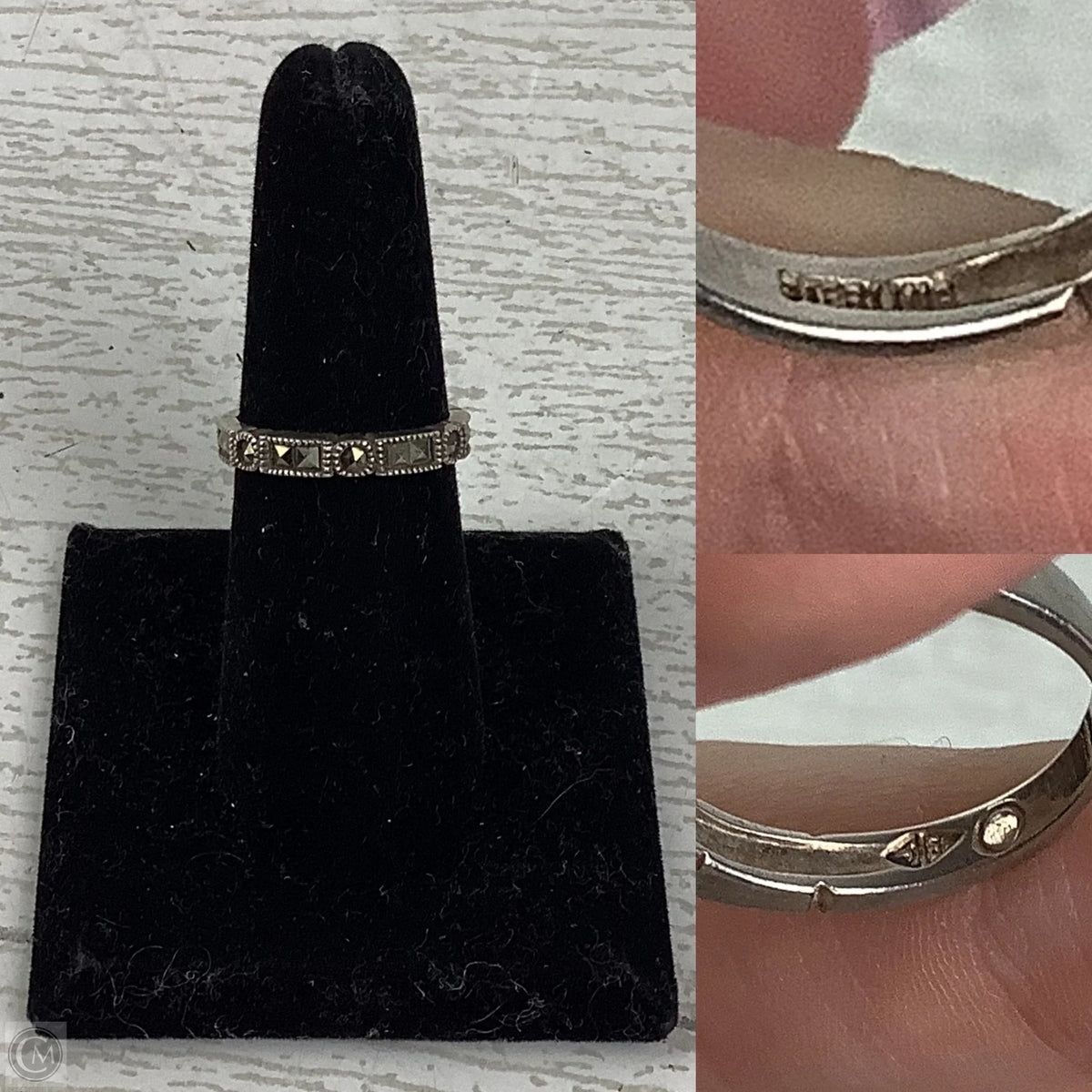 Ring Sterling Silver By Judith Jack Size 7
