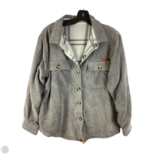 Jacket Other By Simply Southern In Grey, Size: S