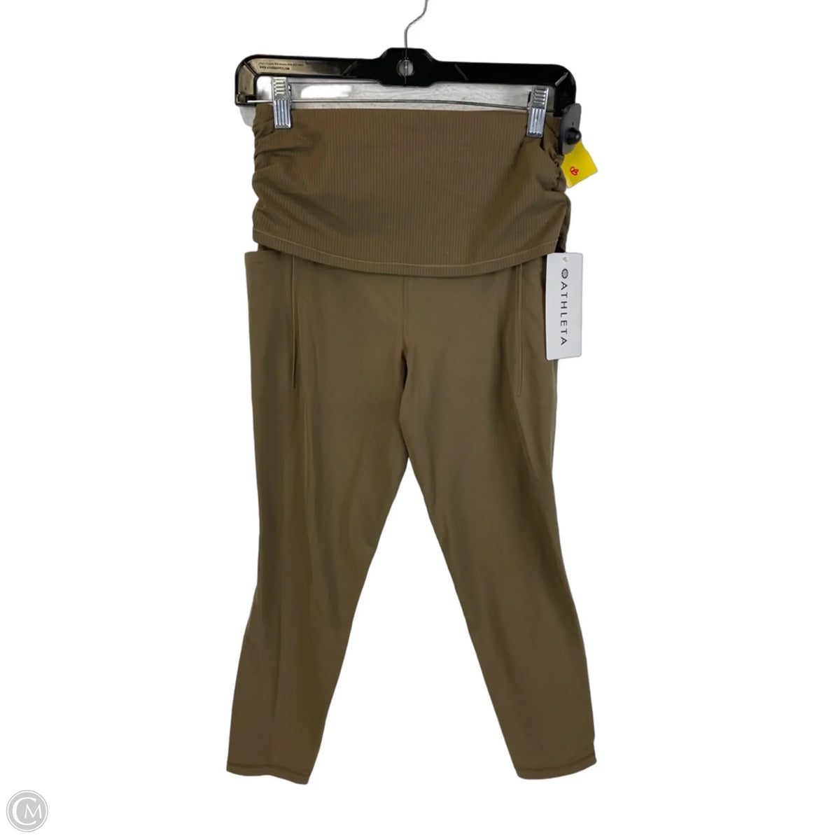 Athletic Leggings By Athleta In Brown, Size: M