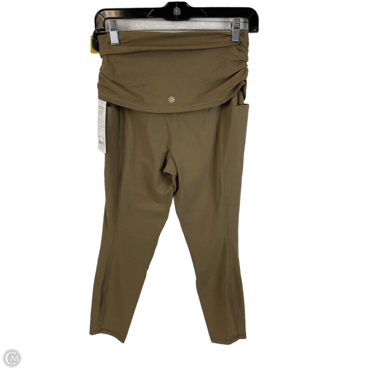 Athletic Leggings By Athleta In Brown, Size: M