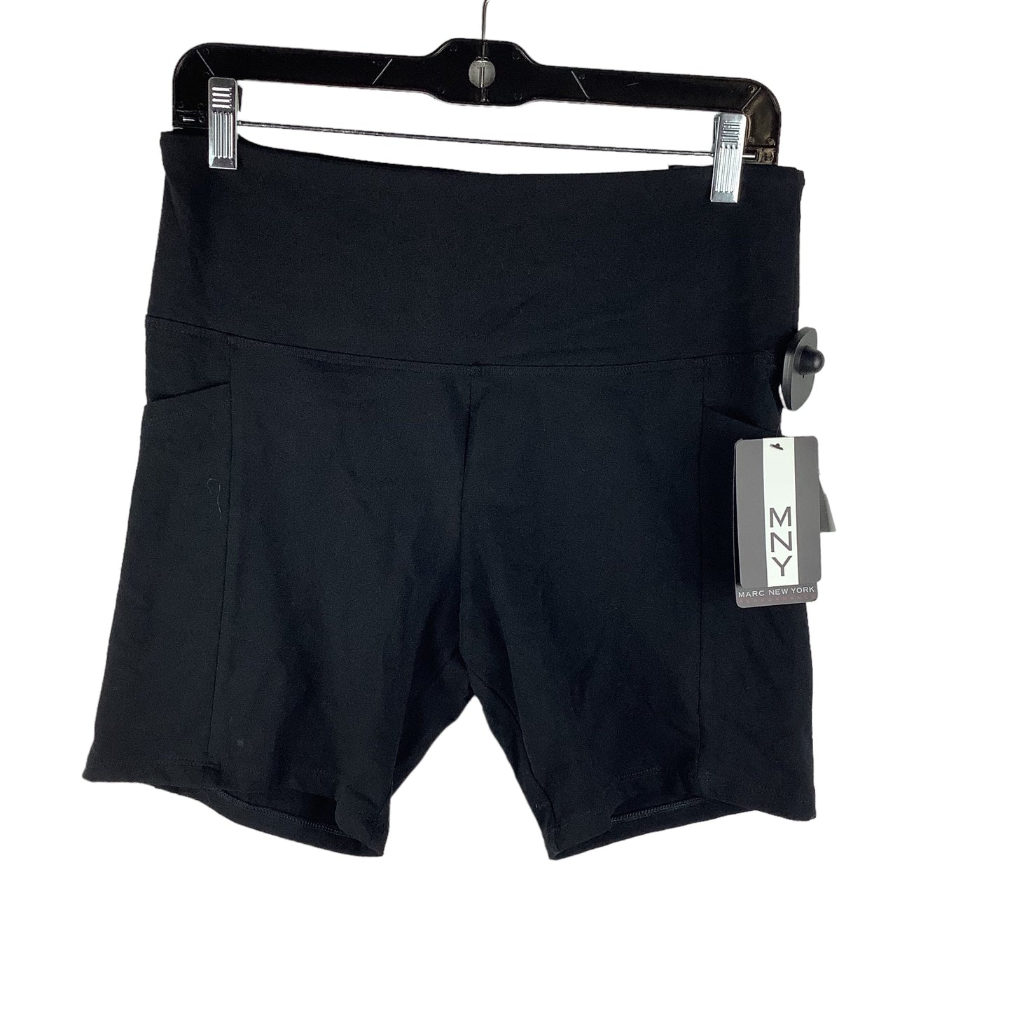 Black Athletic Shorts Marc New York, Size L