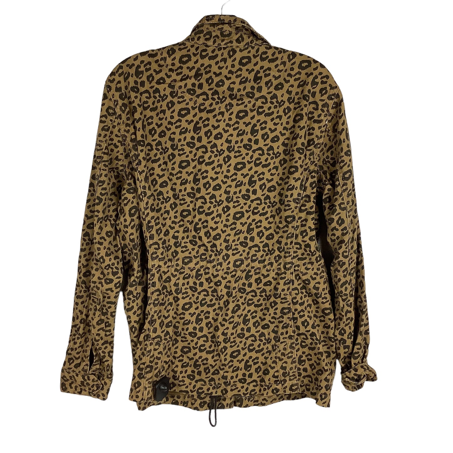 Jacket Denim By Thread And Supply In Animal Print, Size: M