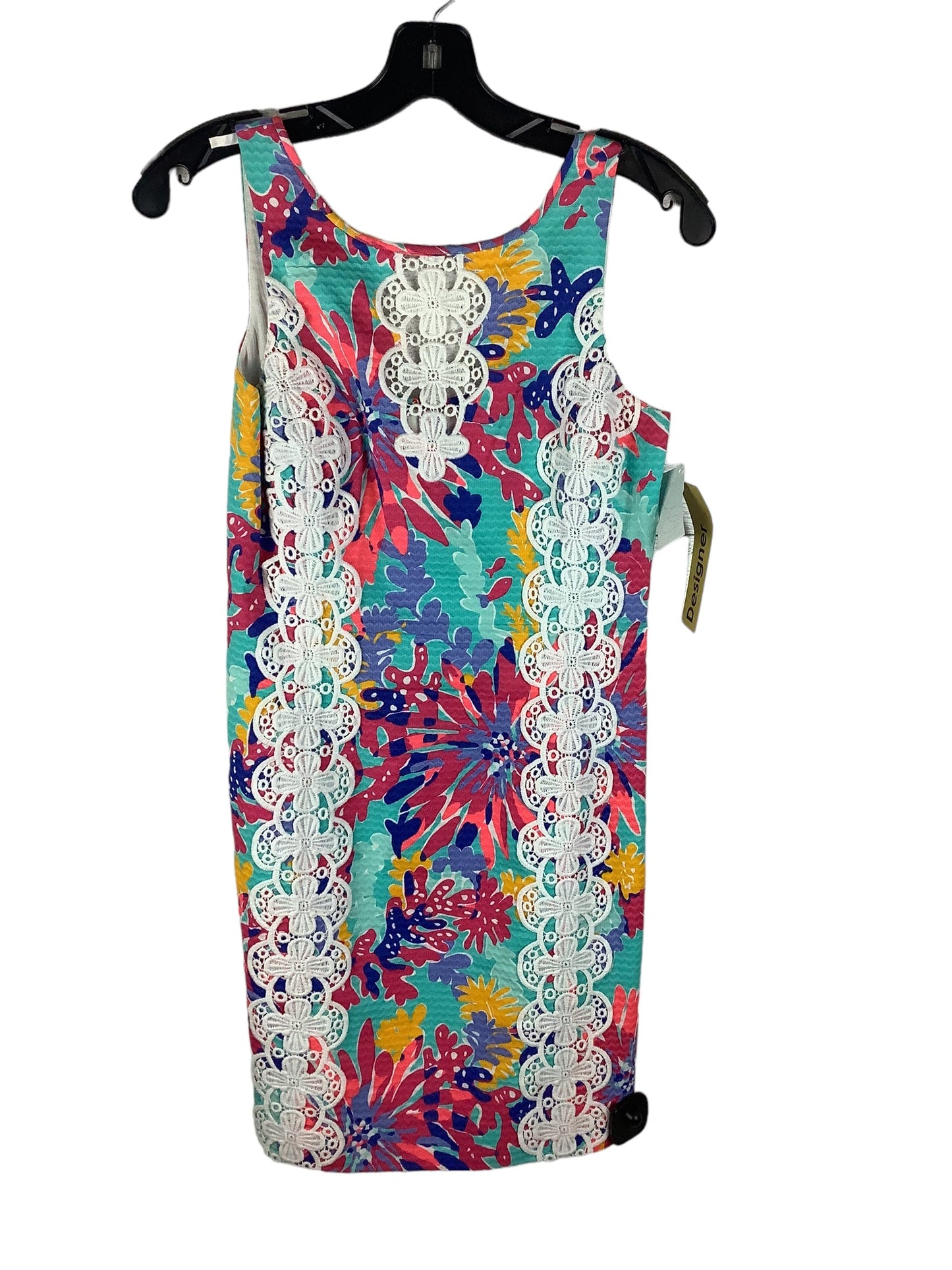 Multi-colored Dress Designer Lilly Pulitzer, Size 0