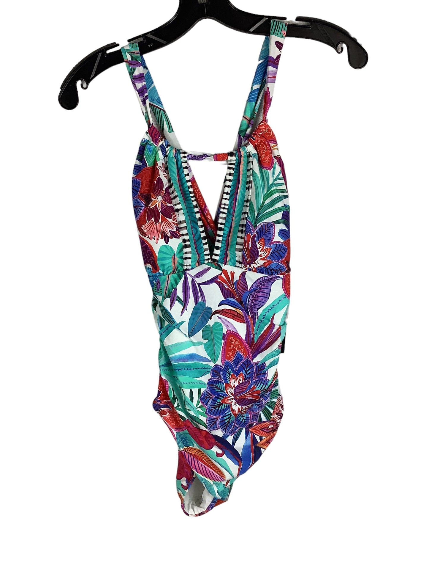 Multi-colored Swimsuit Clothes Mentor, Size 4