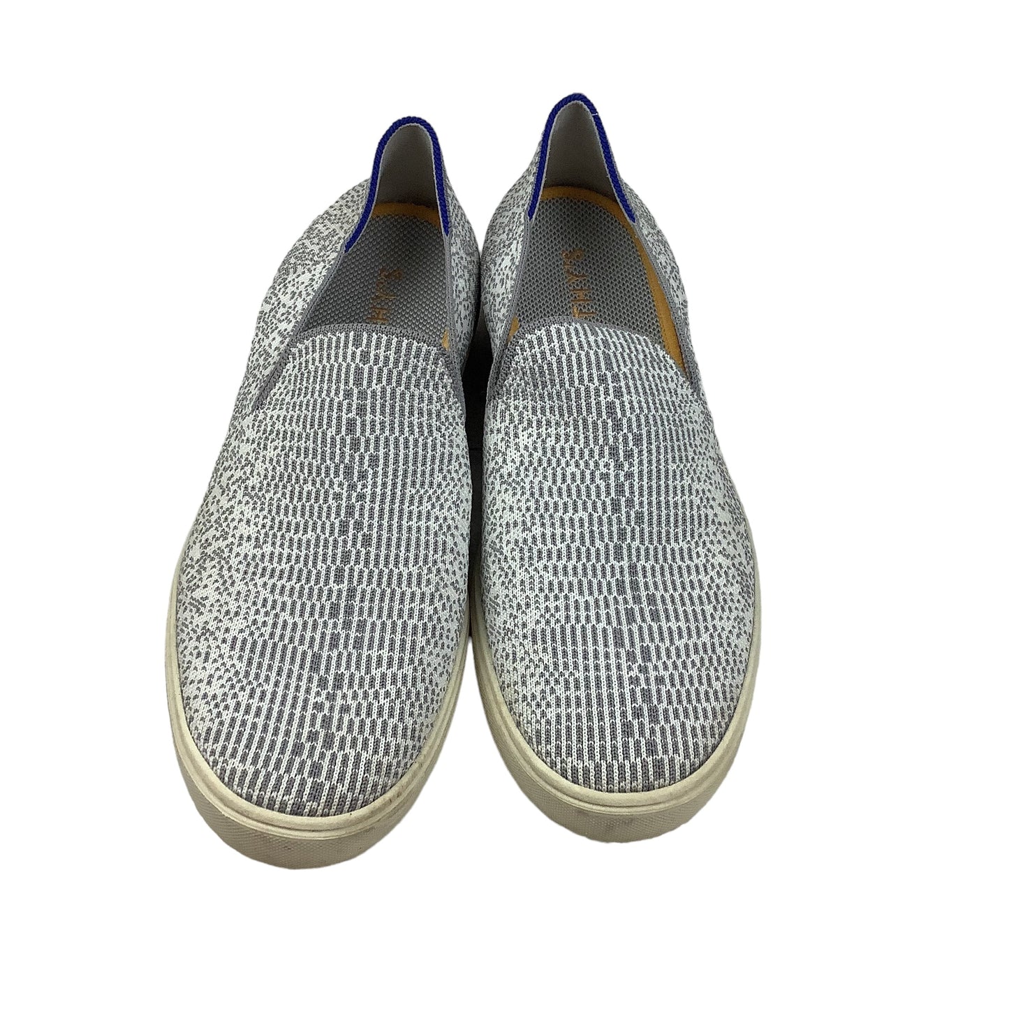 Grey Shoes Designer Rothys, Size 9.5