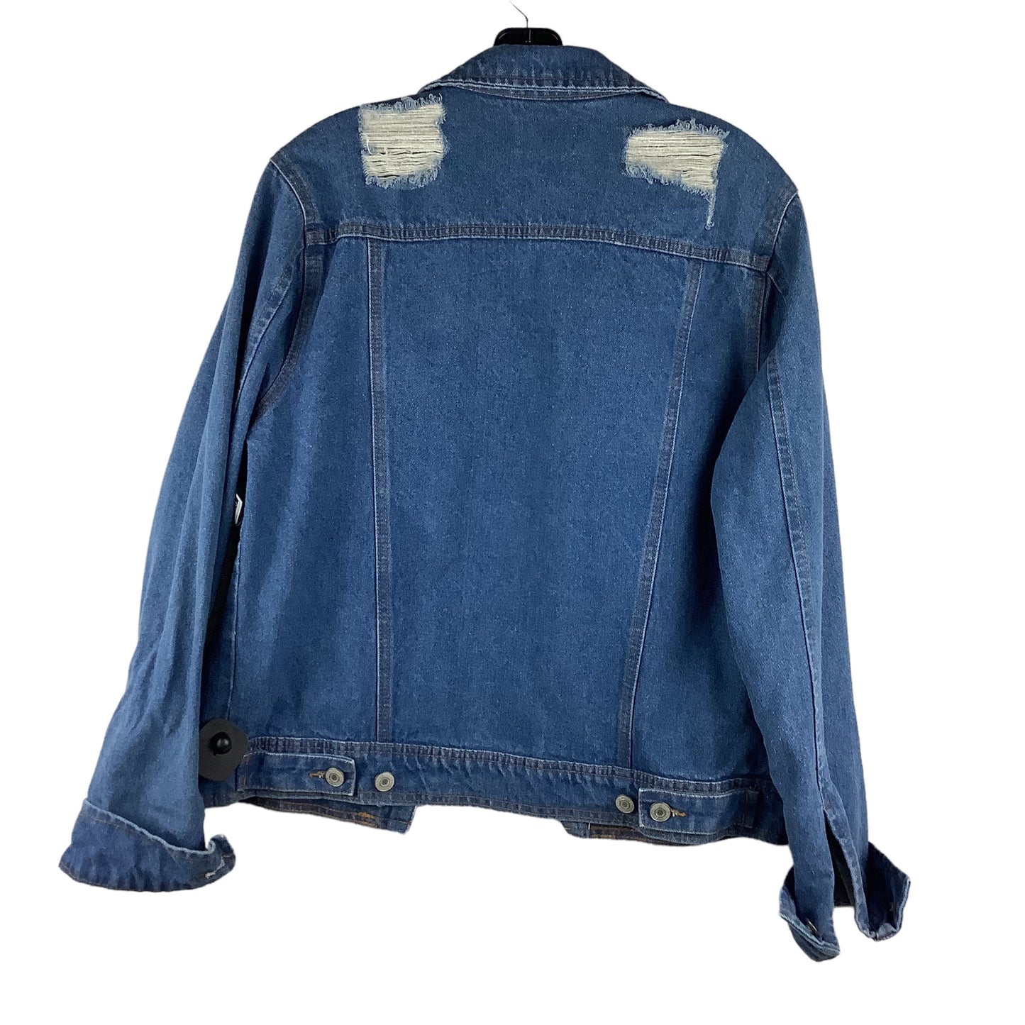 Blue Denim Jacket Denim Clothes Mentor, Size M