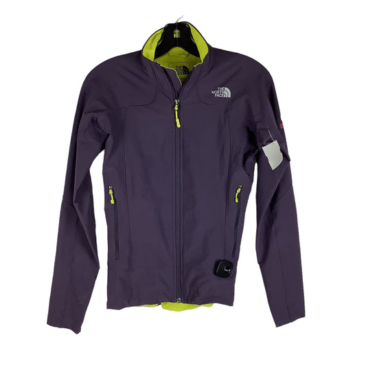 Athletic Jacket By The North Face In Purple, Size: Xs