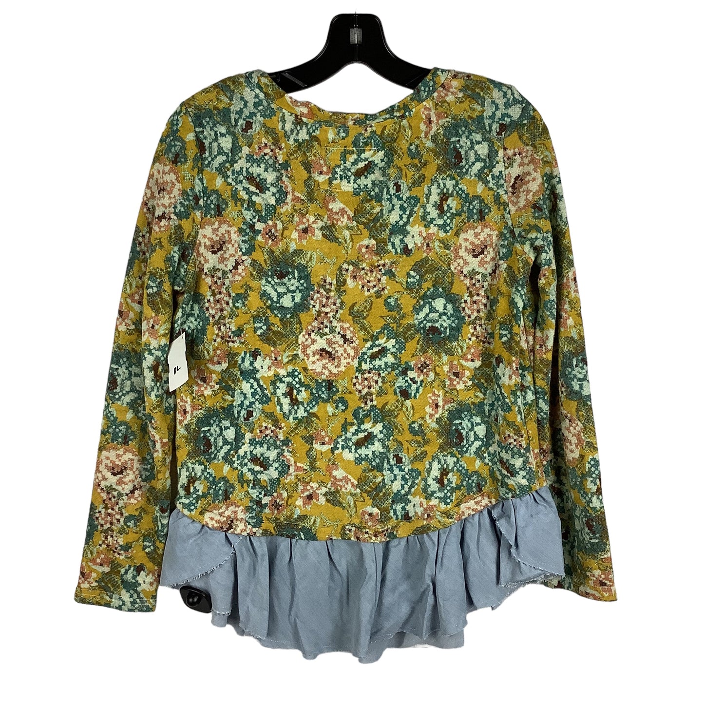 Floral Print Top Long Sleeve Anthropologie, Size S