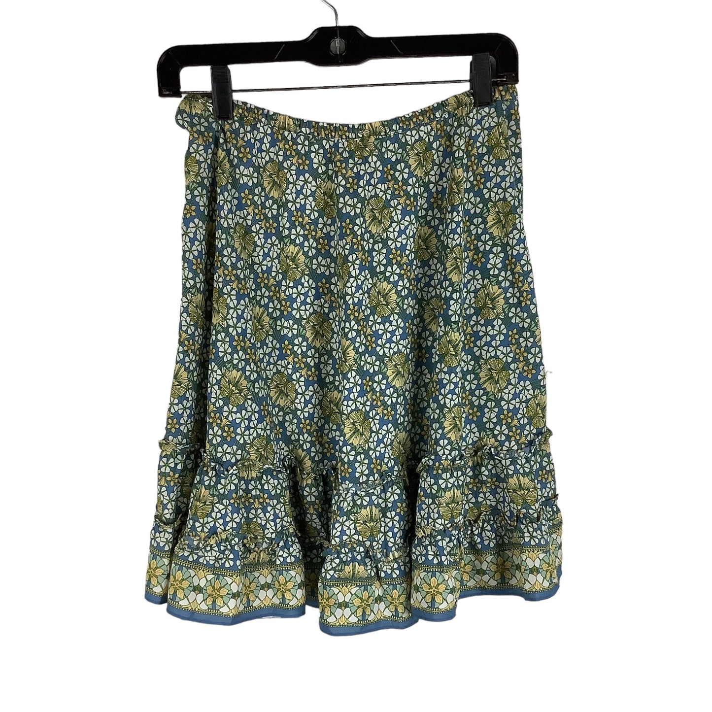 Floral Print Skirt Midi Max Studio, Size M