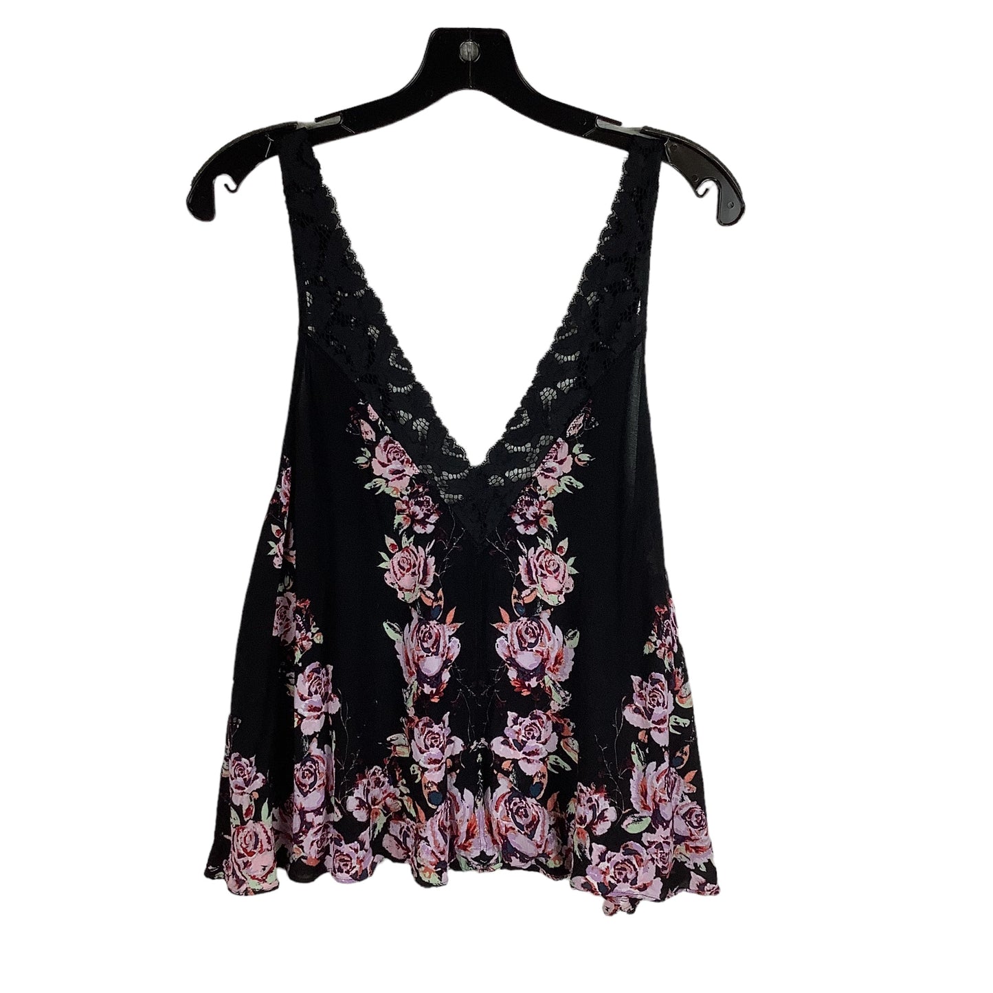 Floral Print Top Sleeveless Free People, Size M