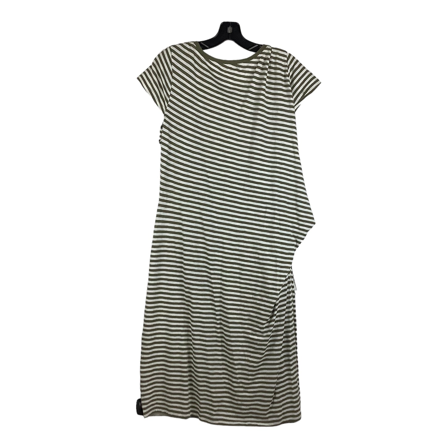 Striped Pattern Dress Casual Midi Talbots, Size 1x