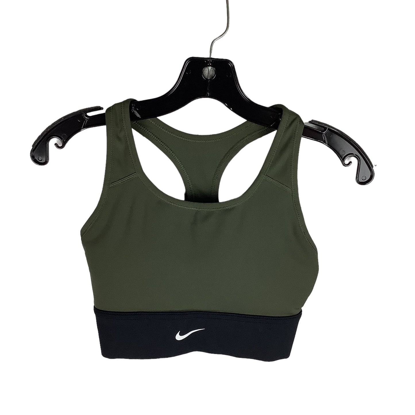 Green Athletic Bra Nike Apparel, Size S