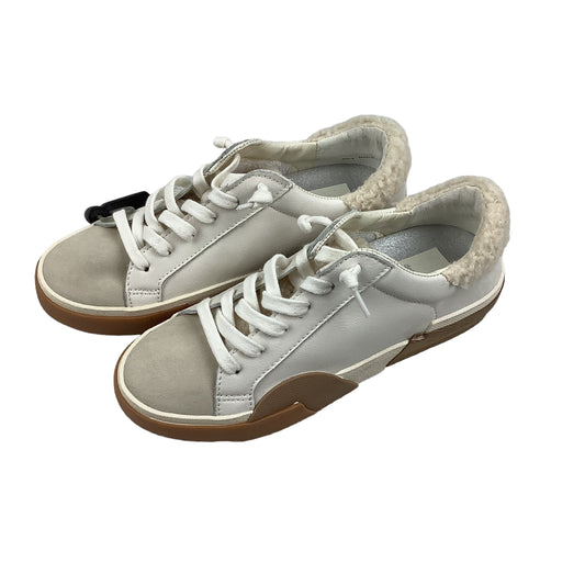 Tan & White Shoes Sneakers Dolce Vita, Size 5