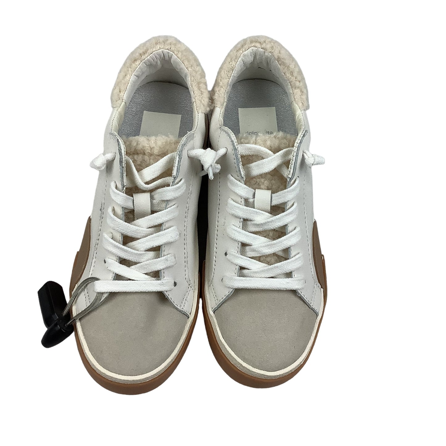 Tan & White Shoes Sneakers Dolce Vita, Size 5