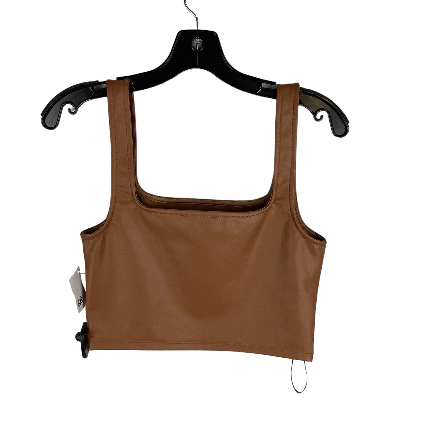 Top Sleeveless By Olive And Oak In Brown, Size: S