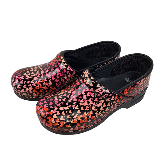 Pink Shoes Heels Platform Dansko, Size 12.5 (43)