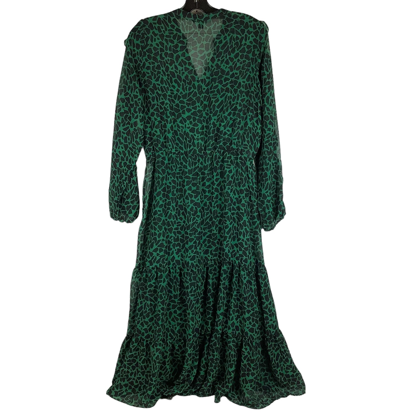 Green Dress Casual Maxi Banana Republic, Size M