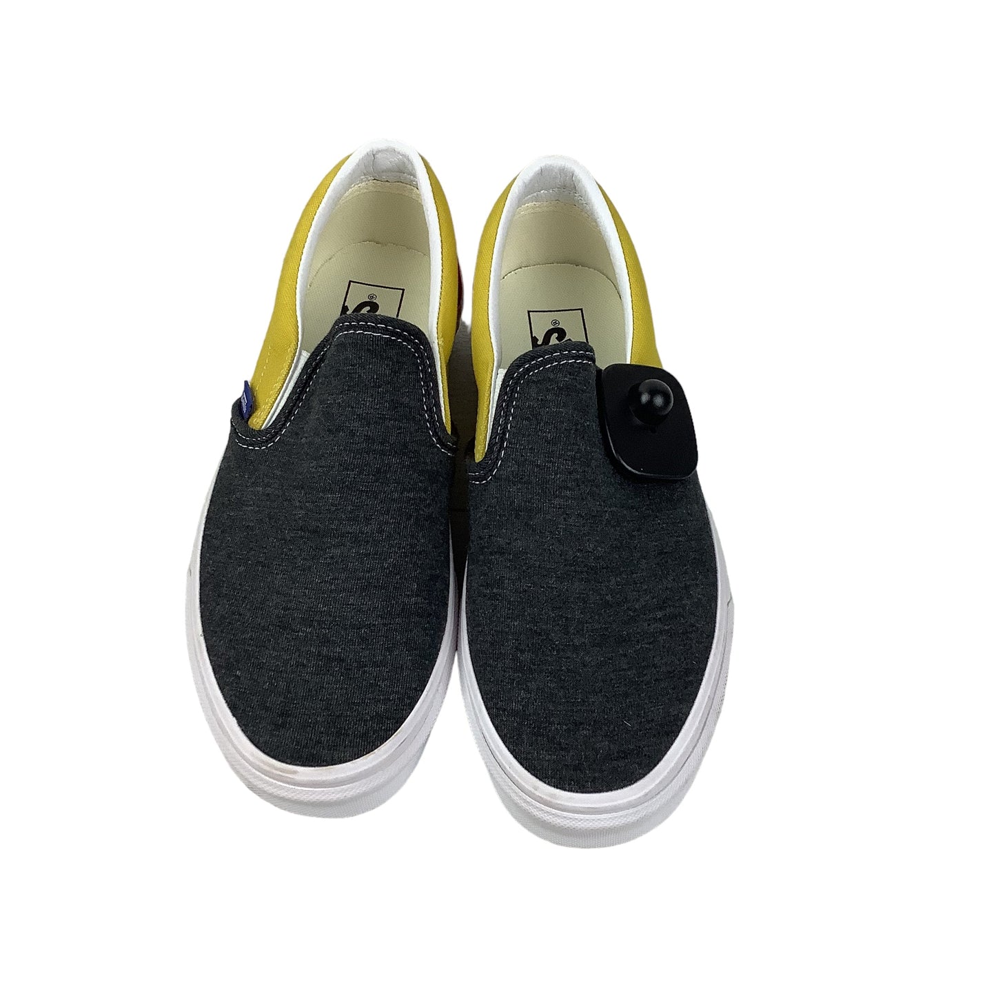 Grey Shoes Flats Vans, Size 9