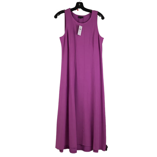 Purple Dress Casual Maxi J. Jill, Size Xs petite