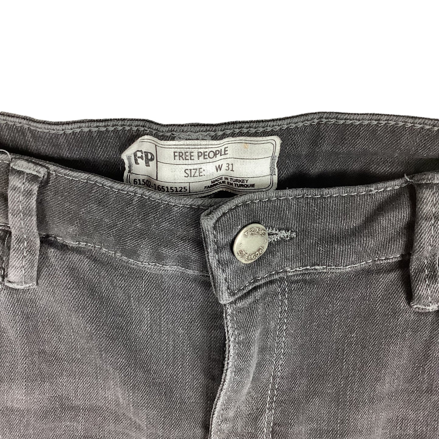 Grey Jeans Boot Cut Free People, Size 12 (30)