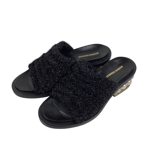 Sandals Designer By Cma In Black, Size: 5.5 (36)