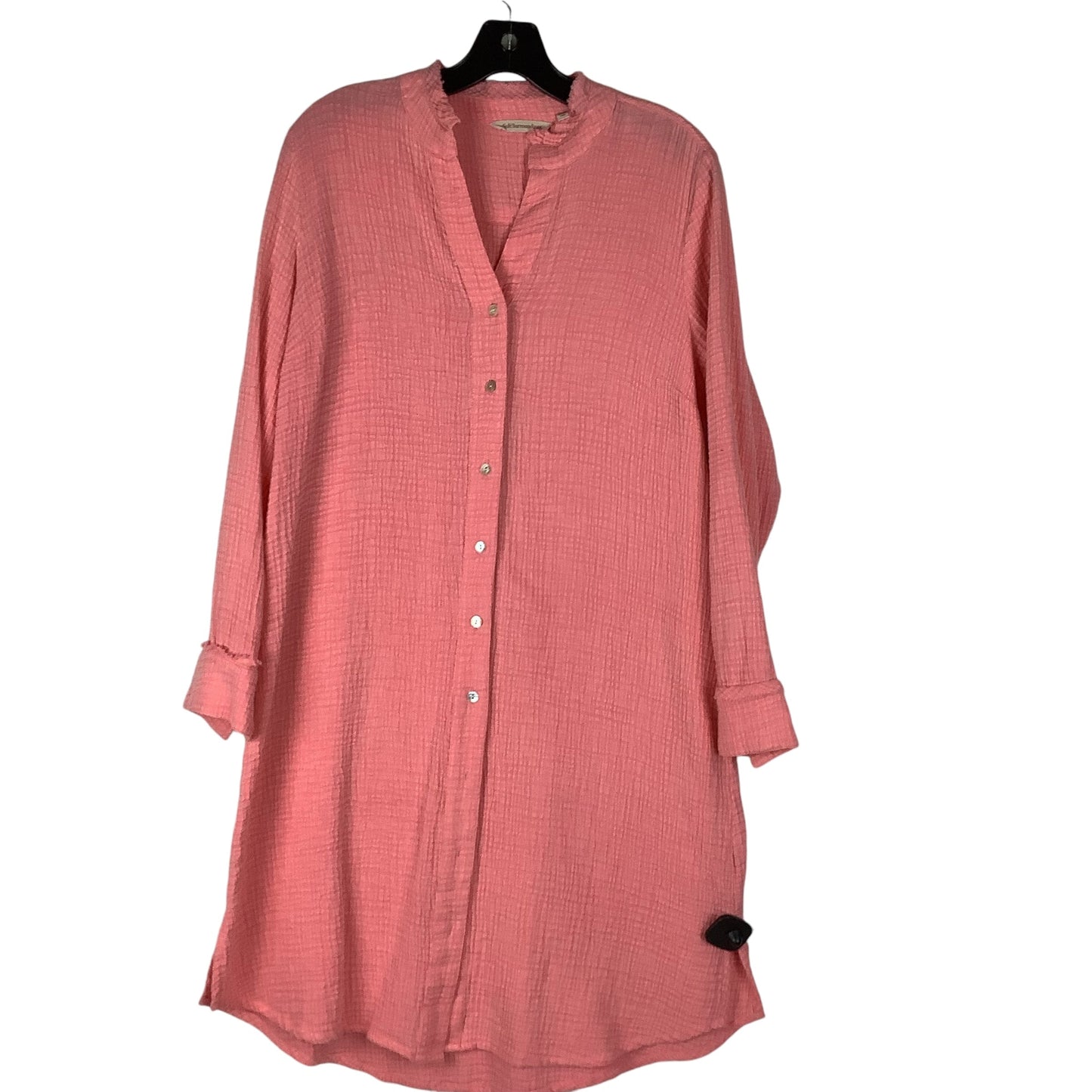 Dress Casual Midi By Soft Surroundings In Pink, Size: M