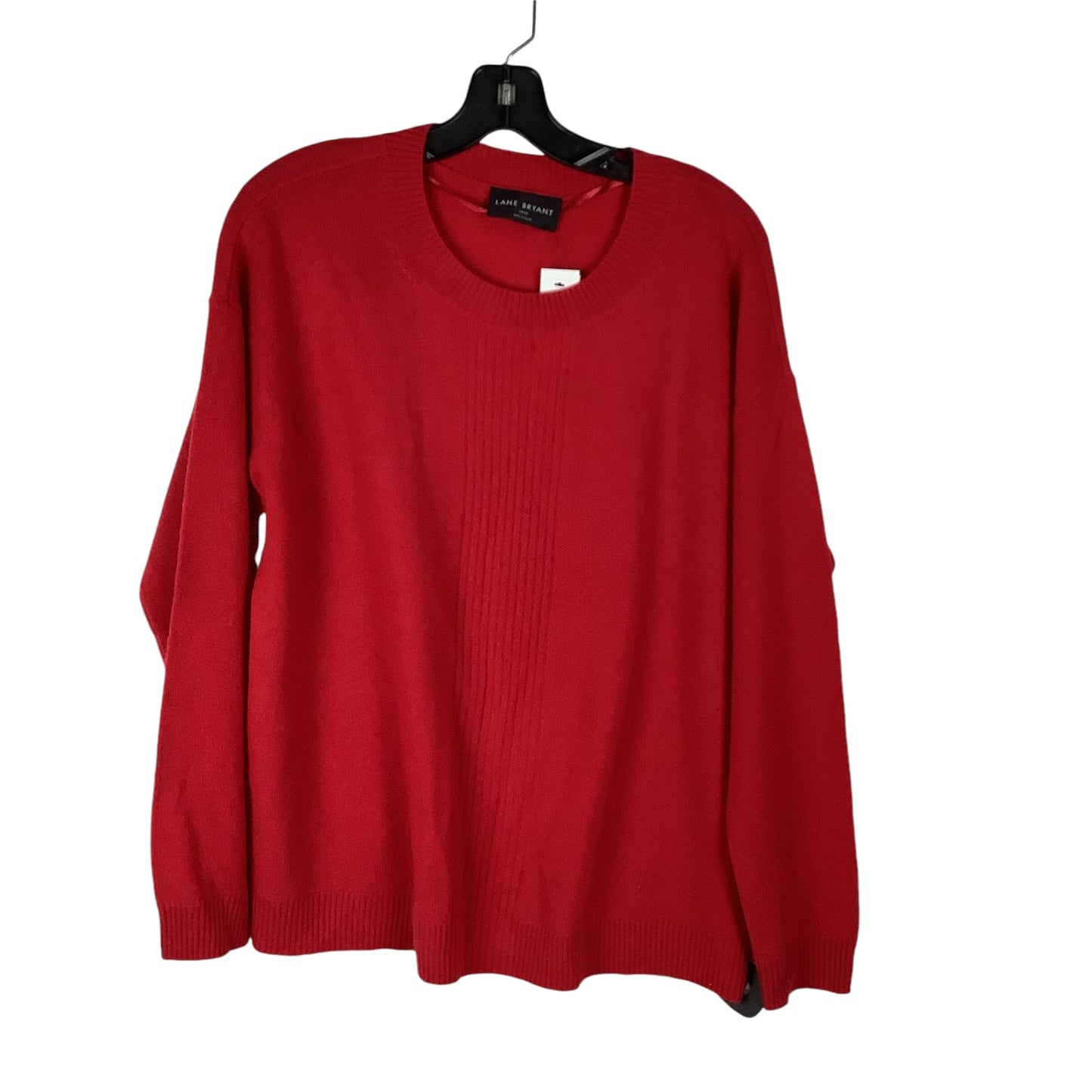 Sweater By Lane Bryant In Red, Size: L