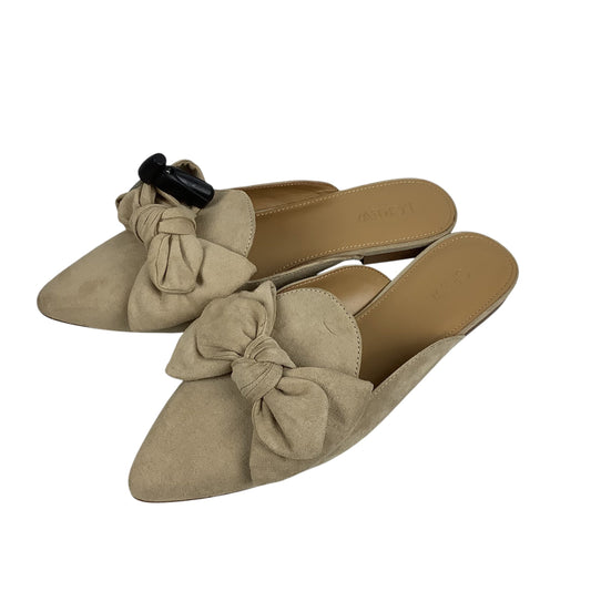 Shoes Flats By J. Crew In Tan, Size: 8