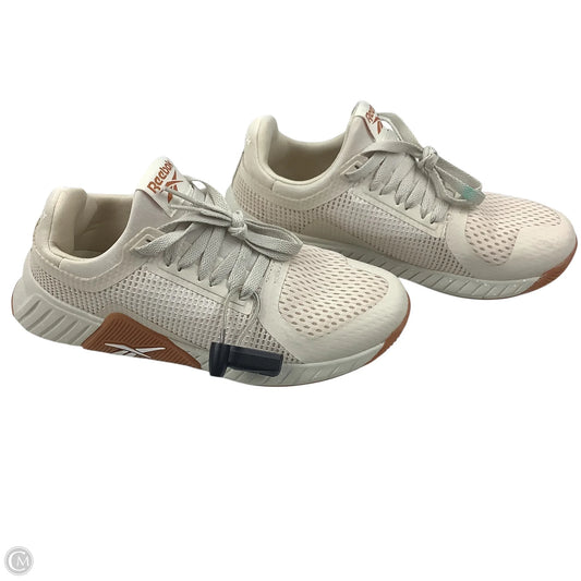 Shoes Athletic By Reebok In Tan, Size: 7.5