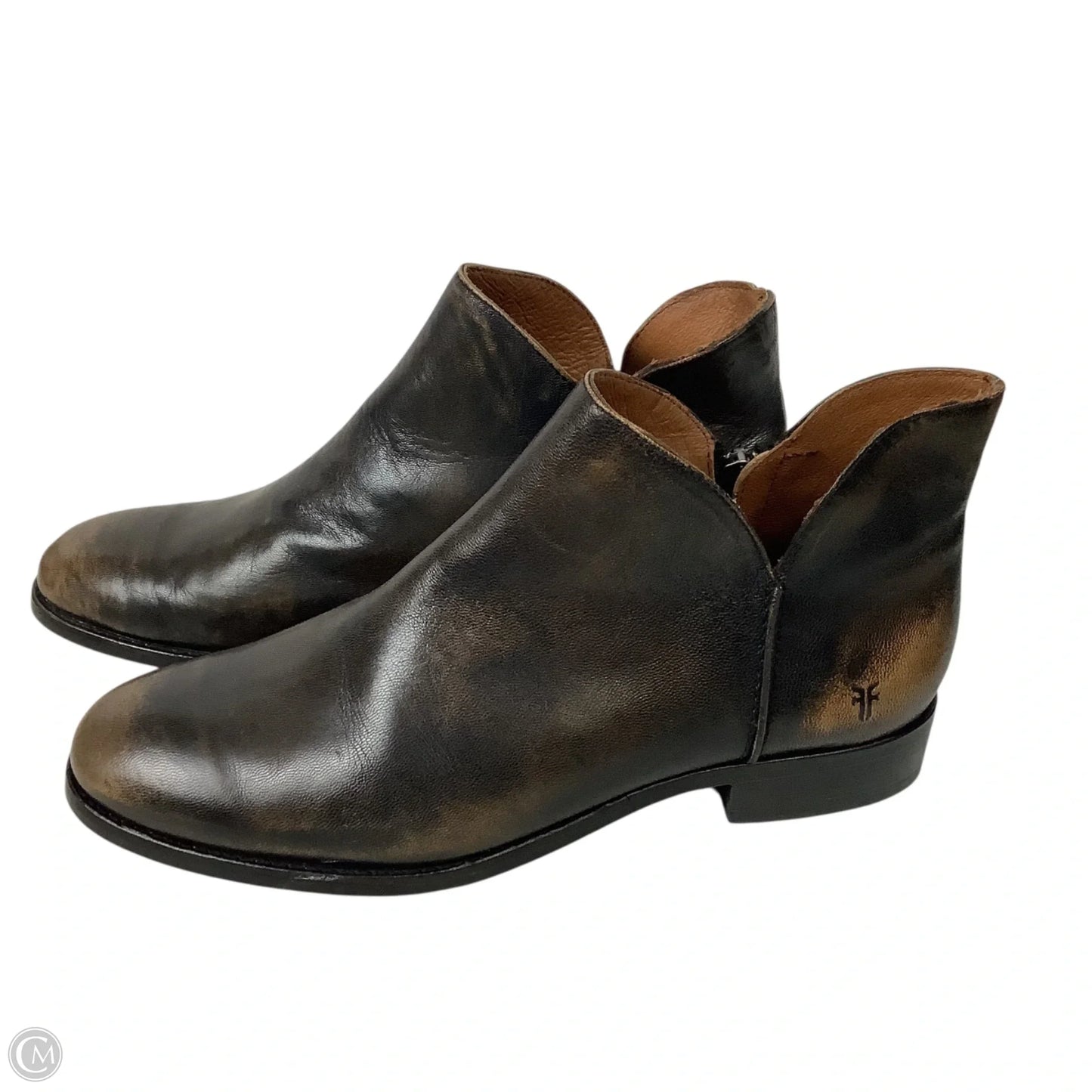 Boots Designer By Frye In Brown, Size: 9.5