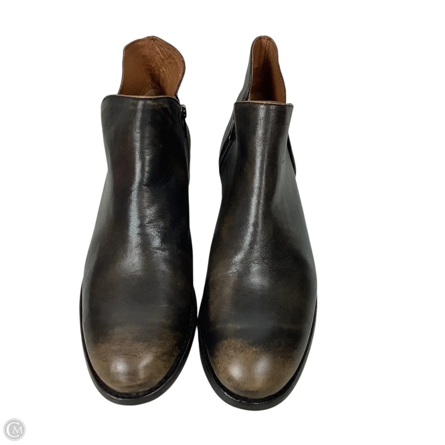 Boots Designer By Frye In Brown, Size: 9.5