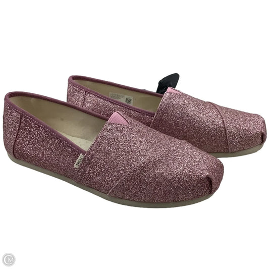 Shoes Flats By Toms In Pink, Size: 8