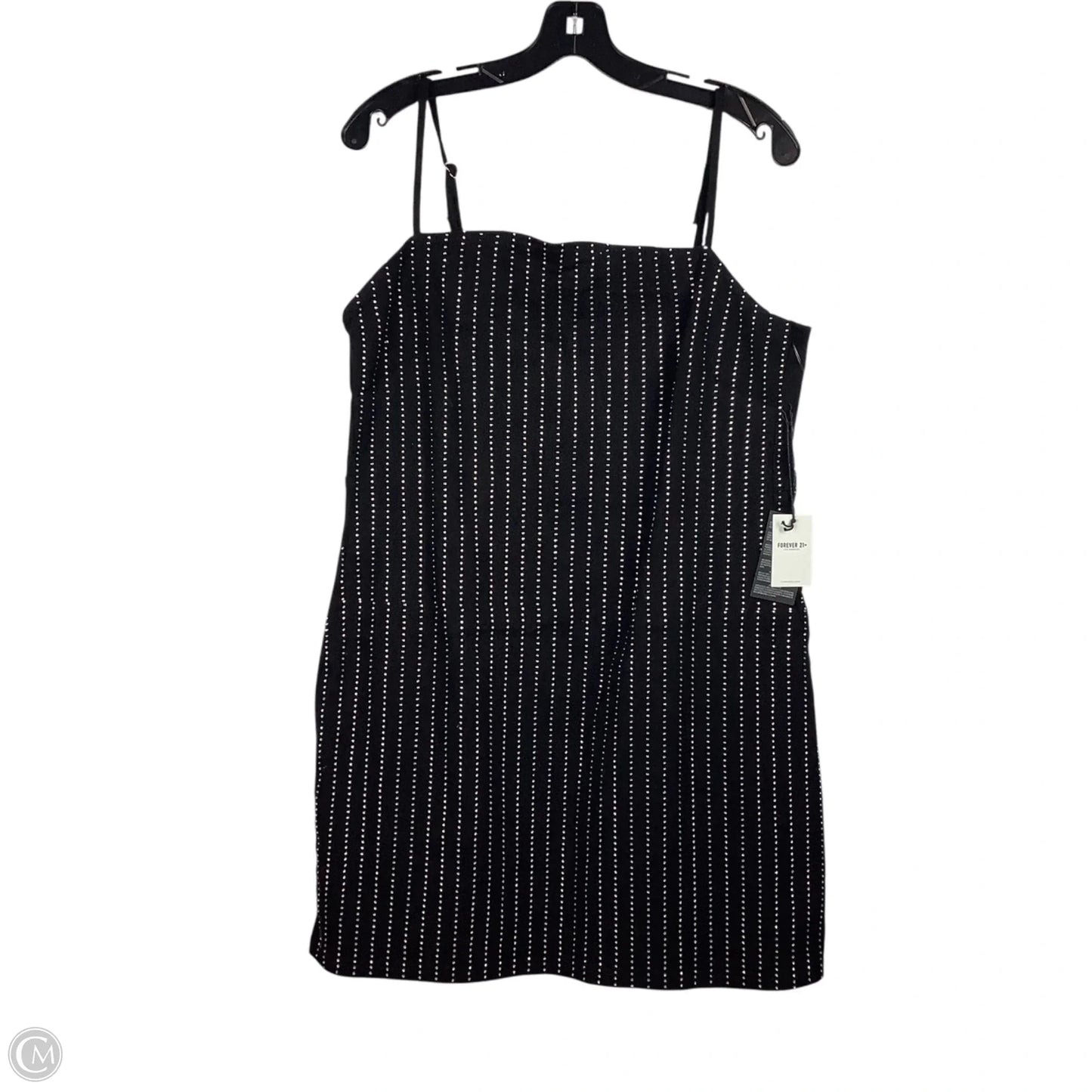 Dress Casual Short By Forever 21 In Black, Size: 1x