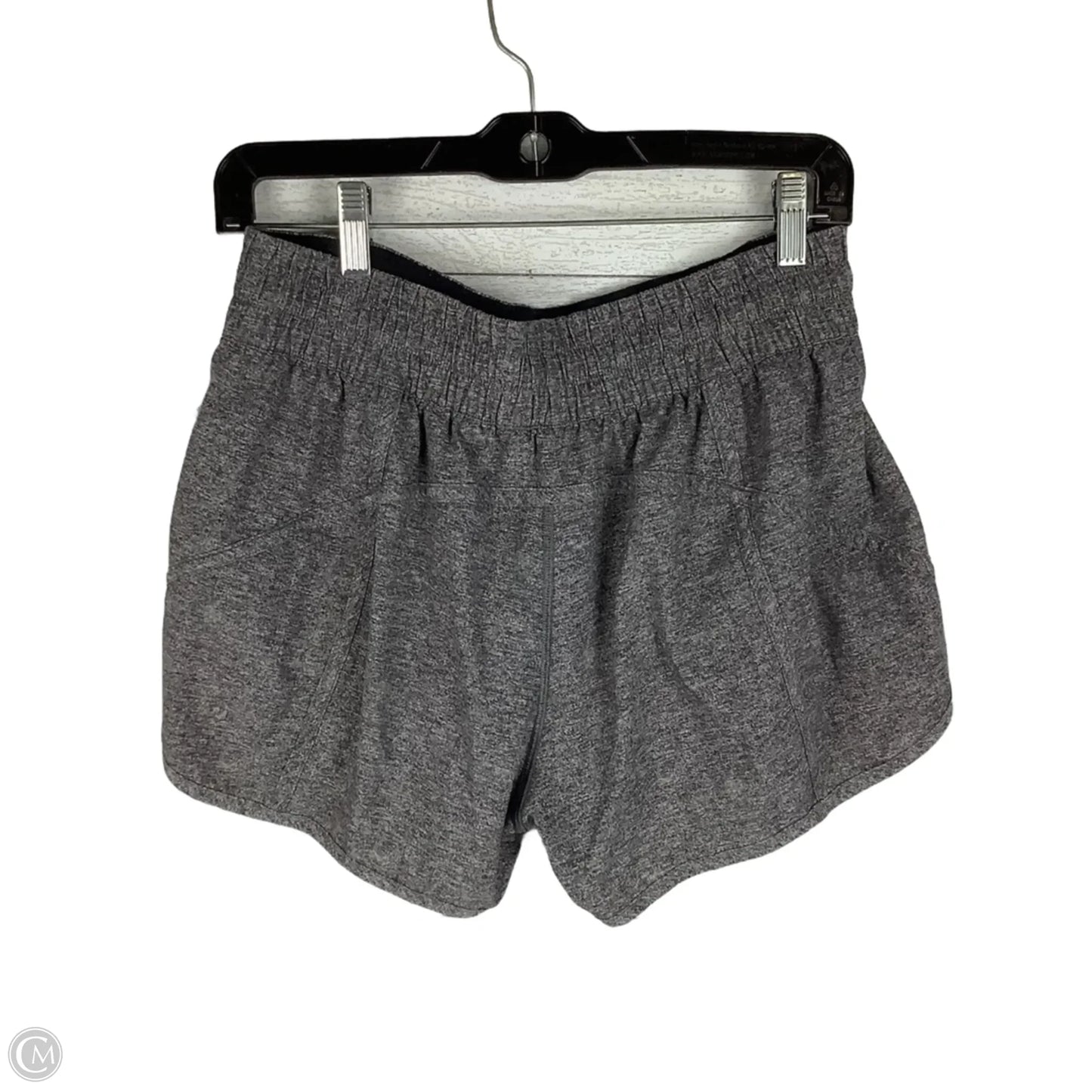 Athletic Shorts By Lululemon In Grey, Size: 10