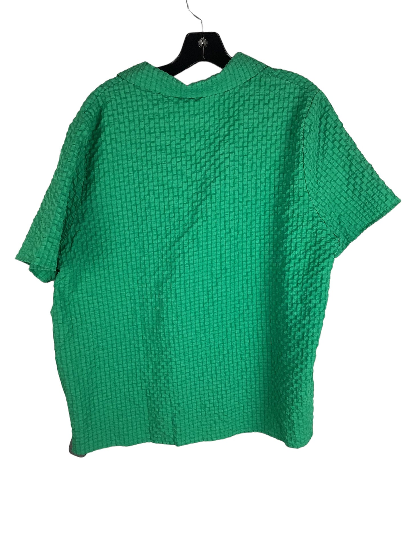 Green Top Short Sleeve Le Lis, Size L