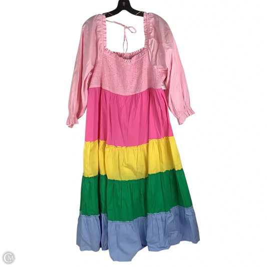 Dress Party Long By Crown And Ivy In Multi-colored, Size: Xxl