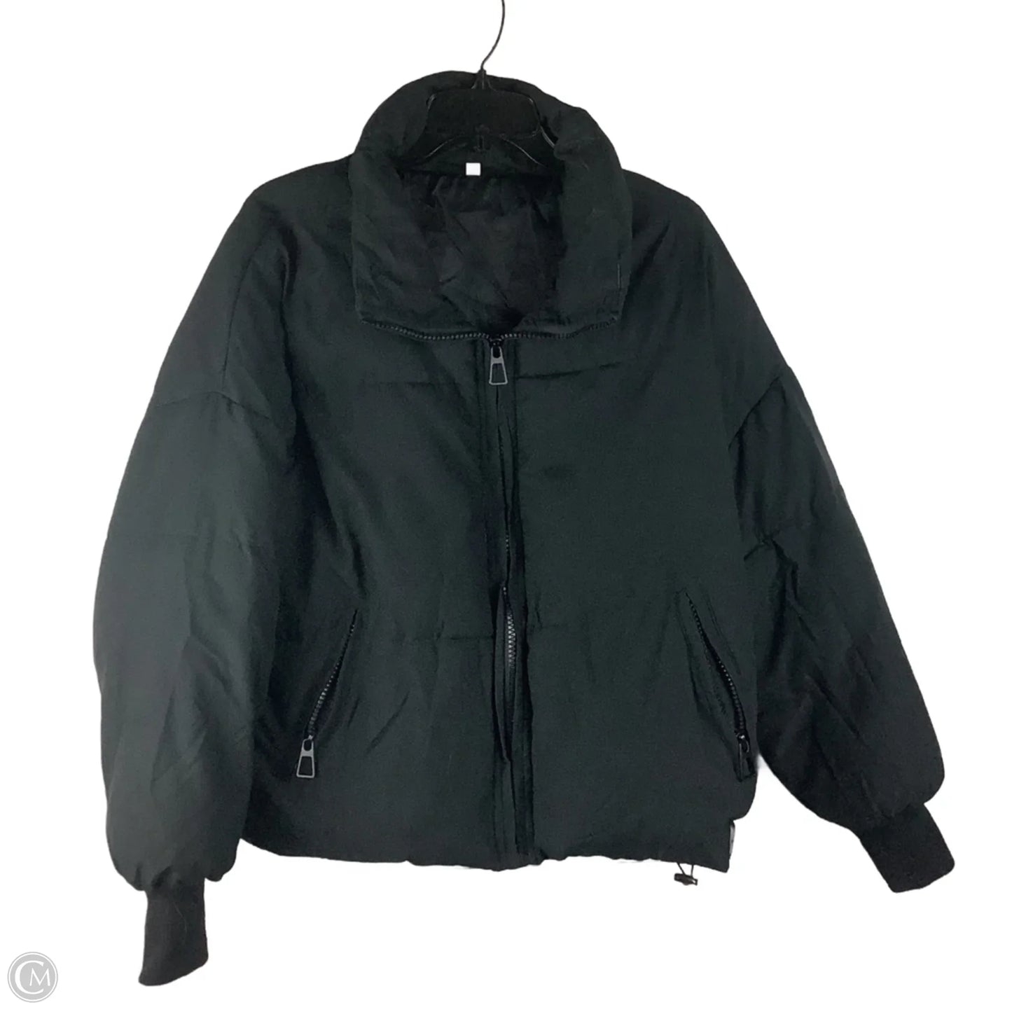 Jacket Puffer & Quilted By Clothes Mentor In Black, Size: S