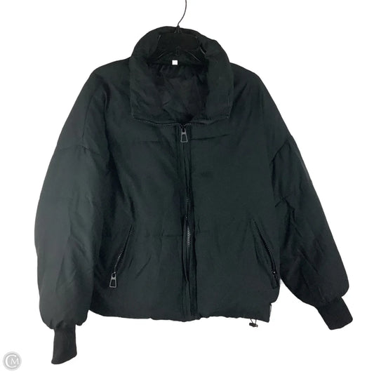 Jacket Puffer & Quilted By Clothes Mentor In Black, Size: S